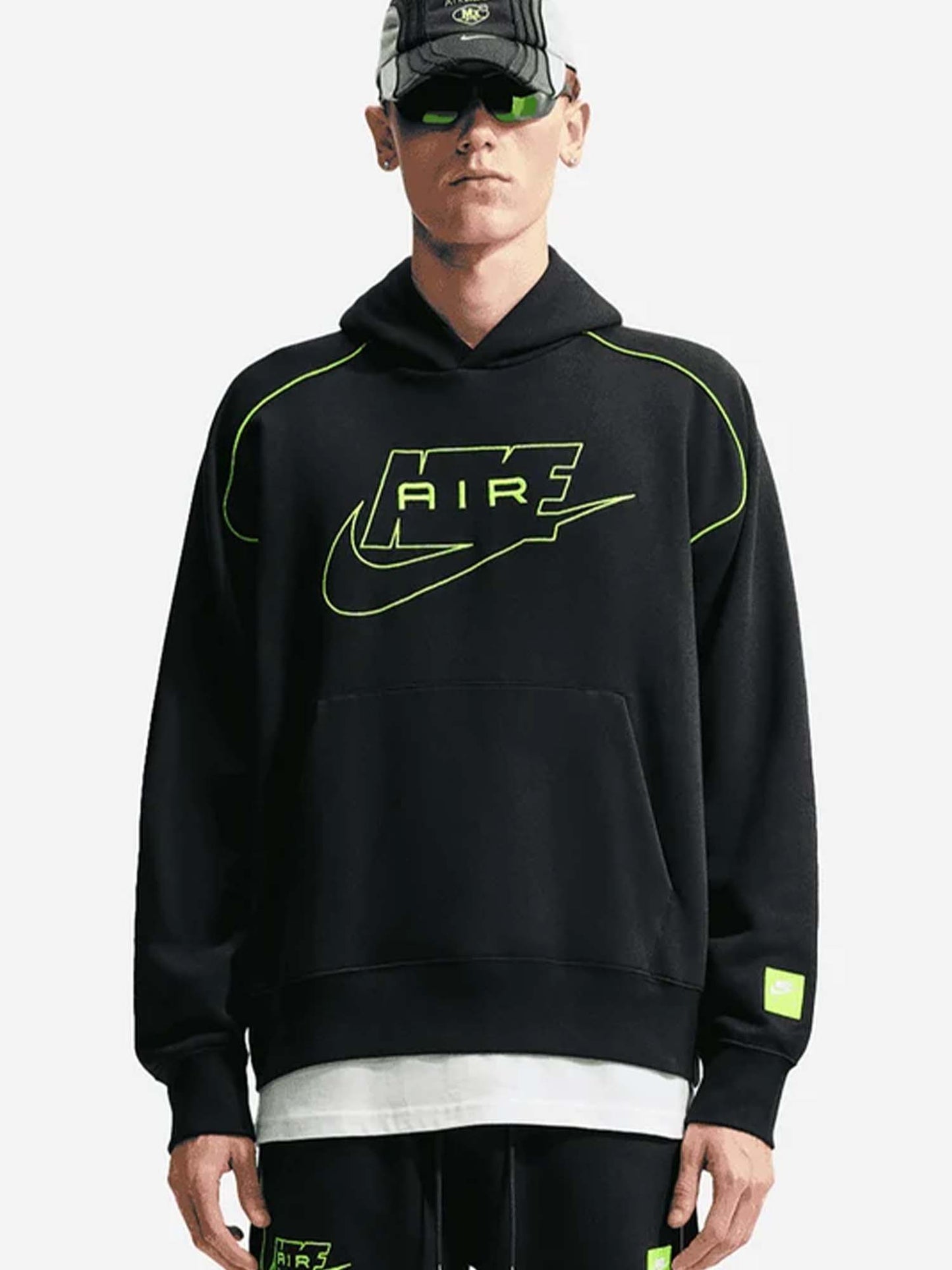 Nike Air Fleece, felpa da uomo multicolore