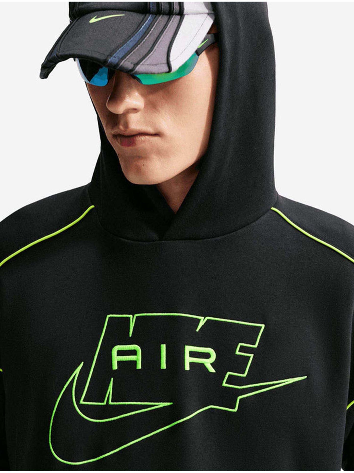 Nike Air Fleece, felpa da uomo multicolore