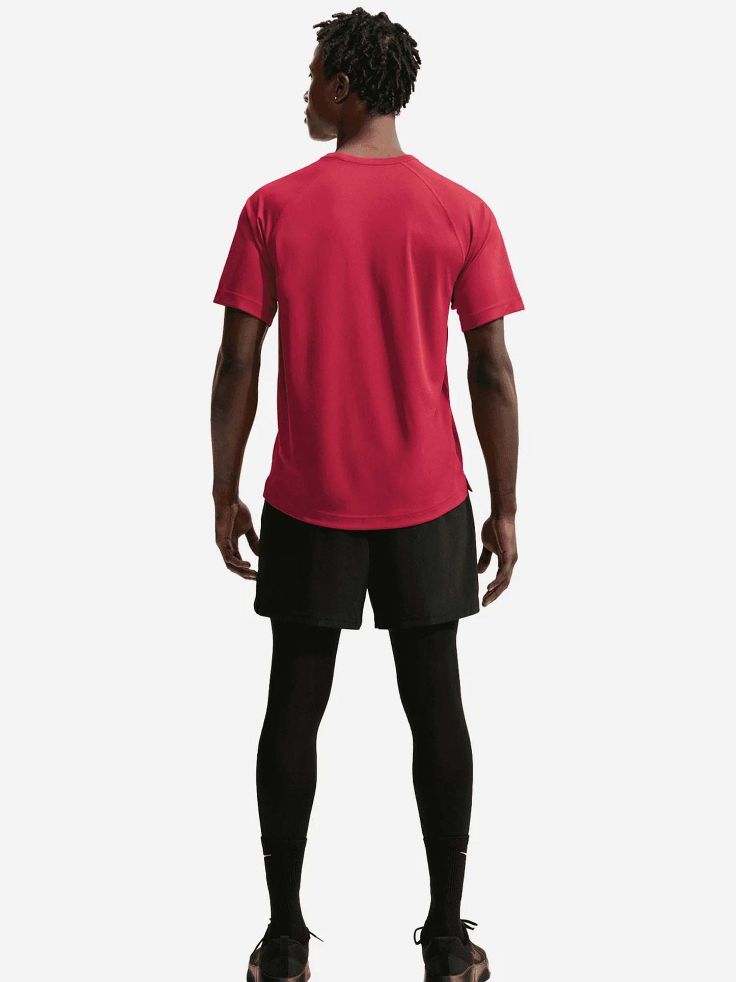 Nike DF Hyverse SS, t-shirt da uomo bordeaux