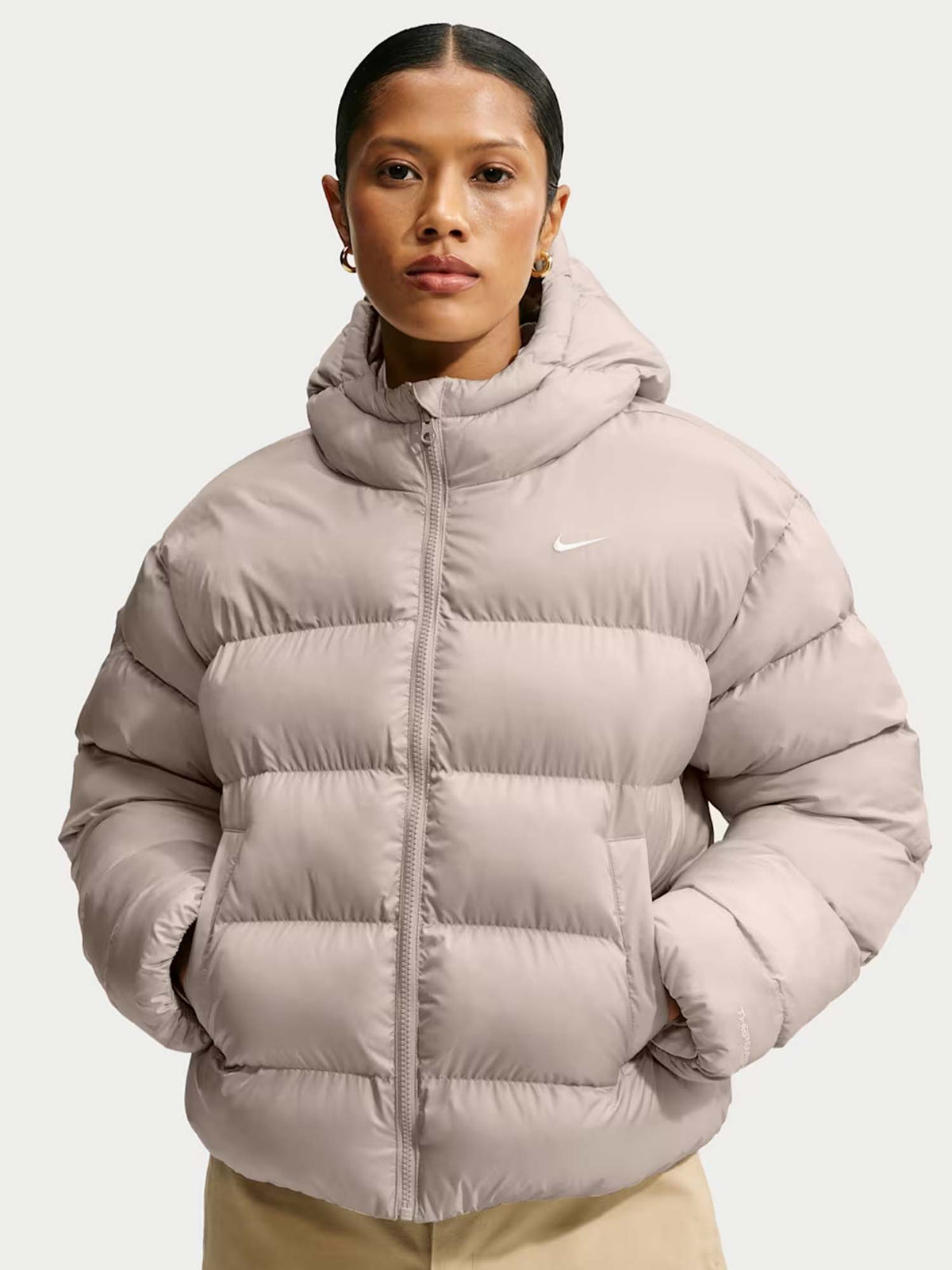 Nike Therma-FIT Classic, giubbino da donna crema