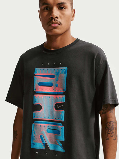 Nike IH1155 045, t-shirt sportiva uomo in nero
