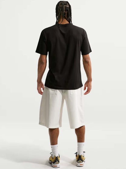 Nike Sportswear Sunburst Swoosh, t-shirt maniche corte da uomo nera