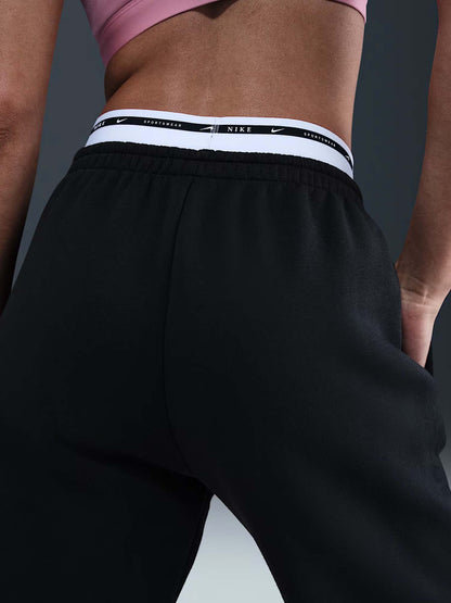 PANTALONE TUTA A VITA ALTA NIKE DA DONNA NERO
