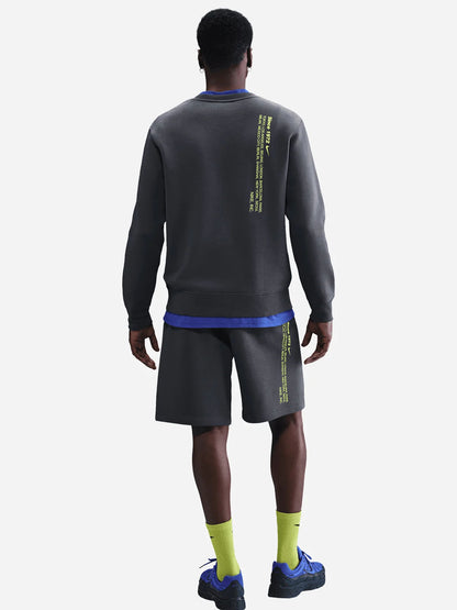 FELPA CLUB SWOOSH NIKE DA UOMO GRIGIO