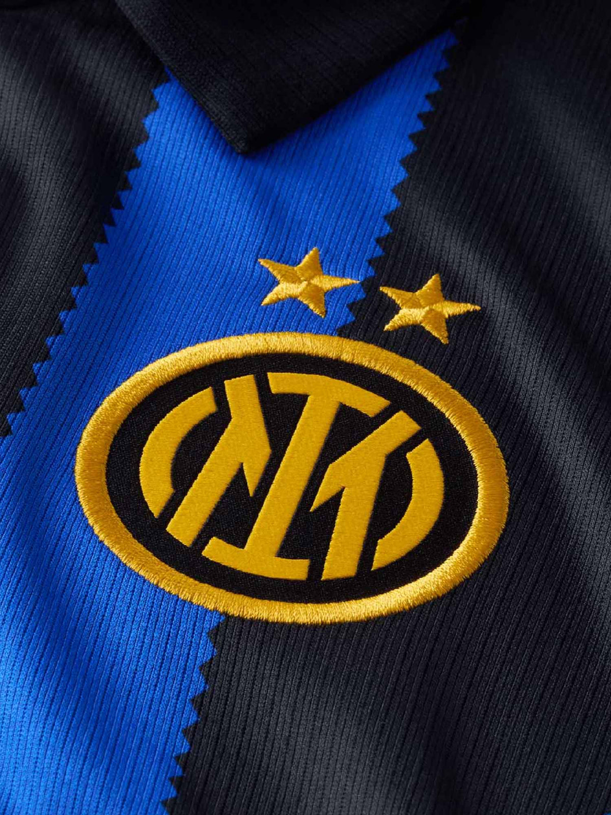 Nike inter home t-shirt mm calcio da uomo blu nero