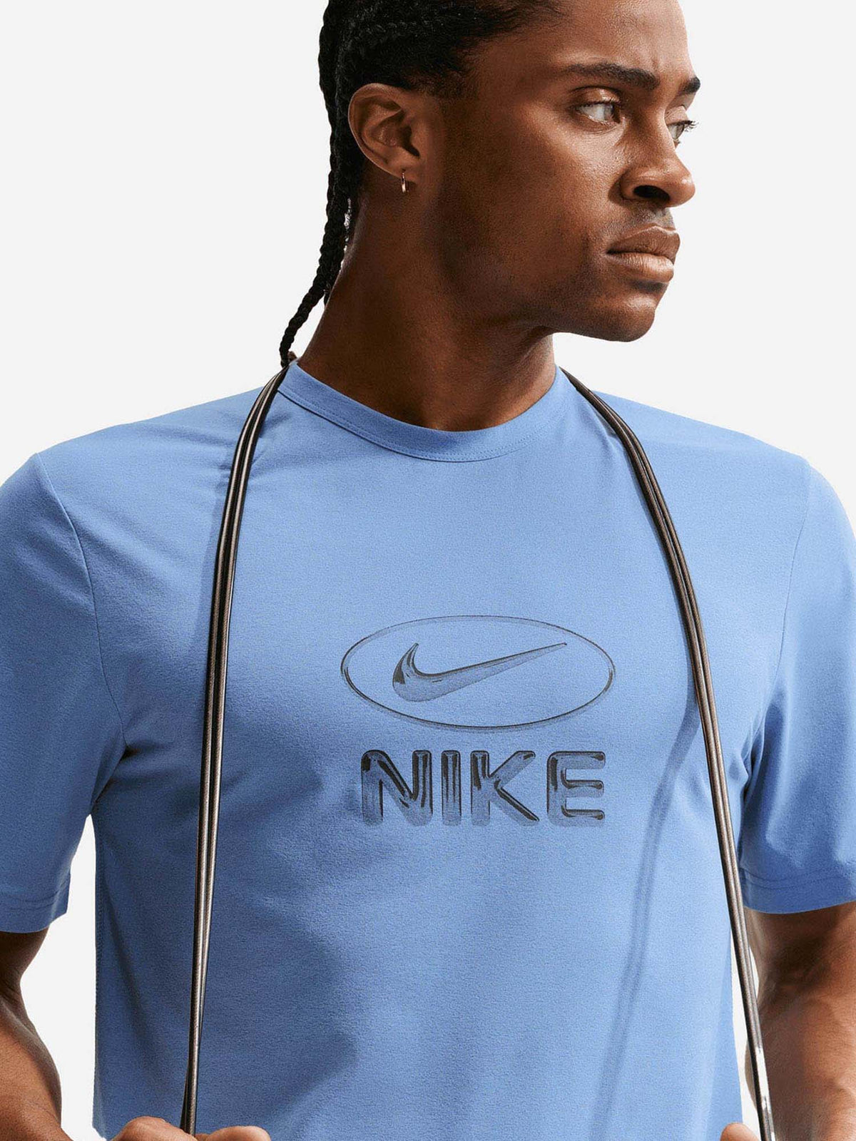 Nike DF Hyverse GFX, t-shirt da uomo blu