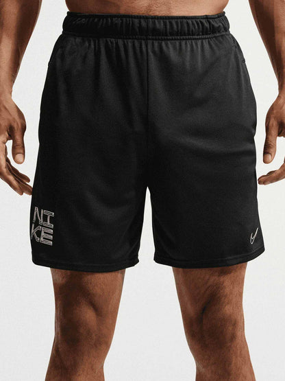 Nike df flex 7IN gfx short training da uomo nero