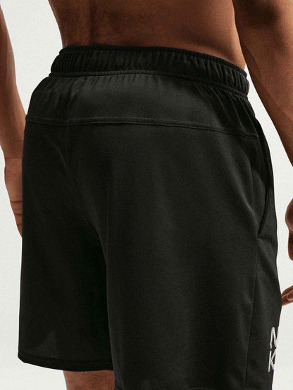 Nike Df Flex 7in Gfx, shorts da uomo neri