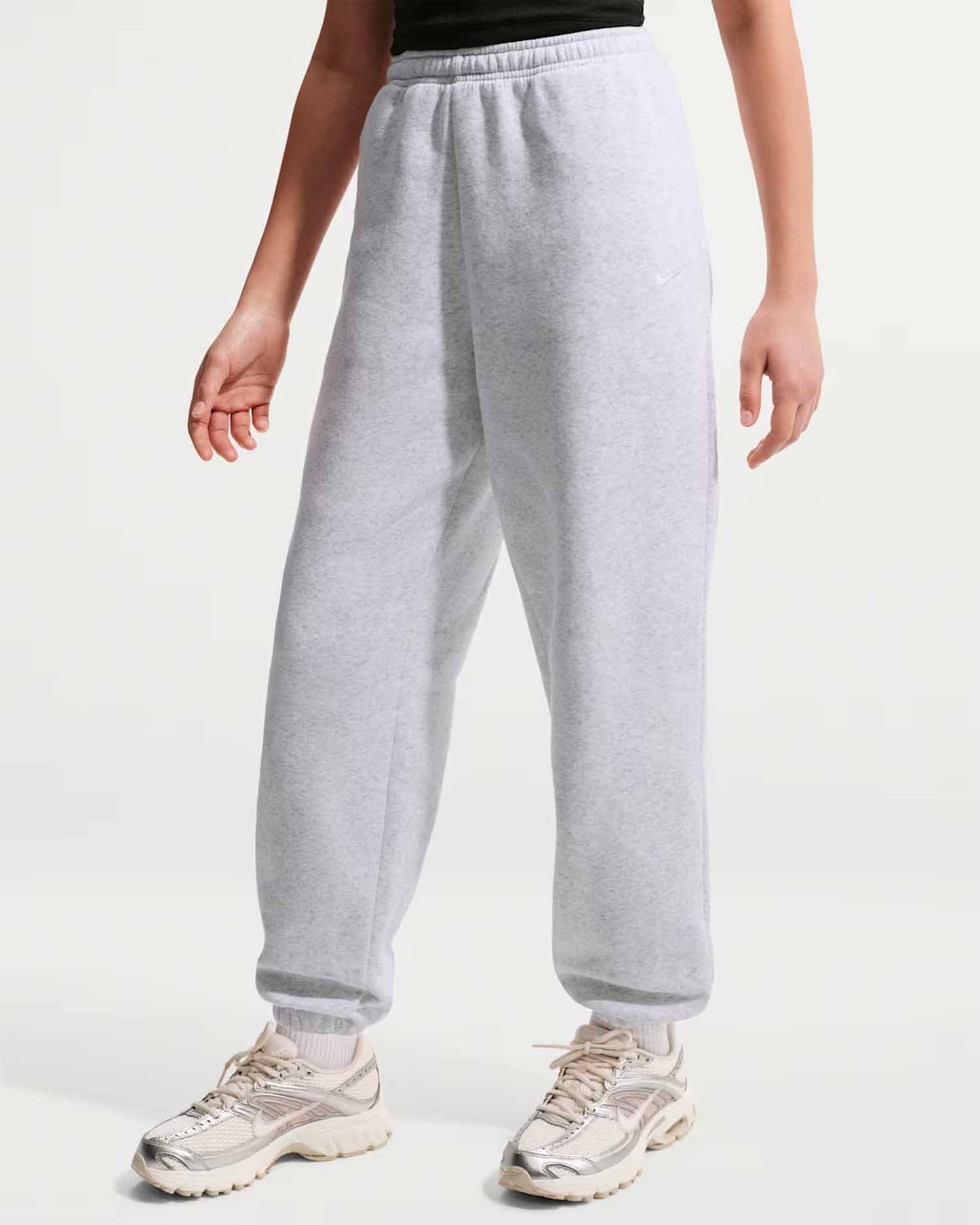 Nike Sportswear Studio Fleece, pantalone unisex bambino grigio