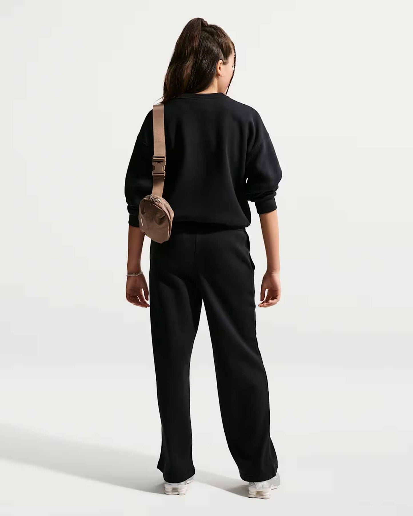 Nike Sportswear Studio Fleece, pantalone unisex bambino nero