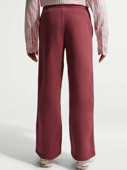 Nike Sportswear Studio Fleece, pantalone da unisex bambino fucsia