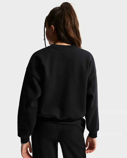 Nike Sportswear Studio, felpa da unisex bambino nera