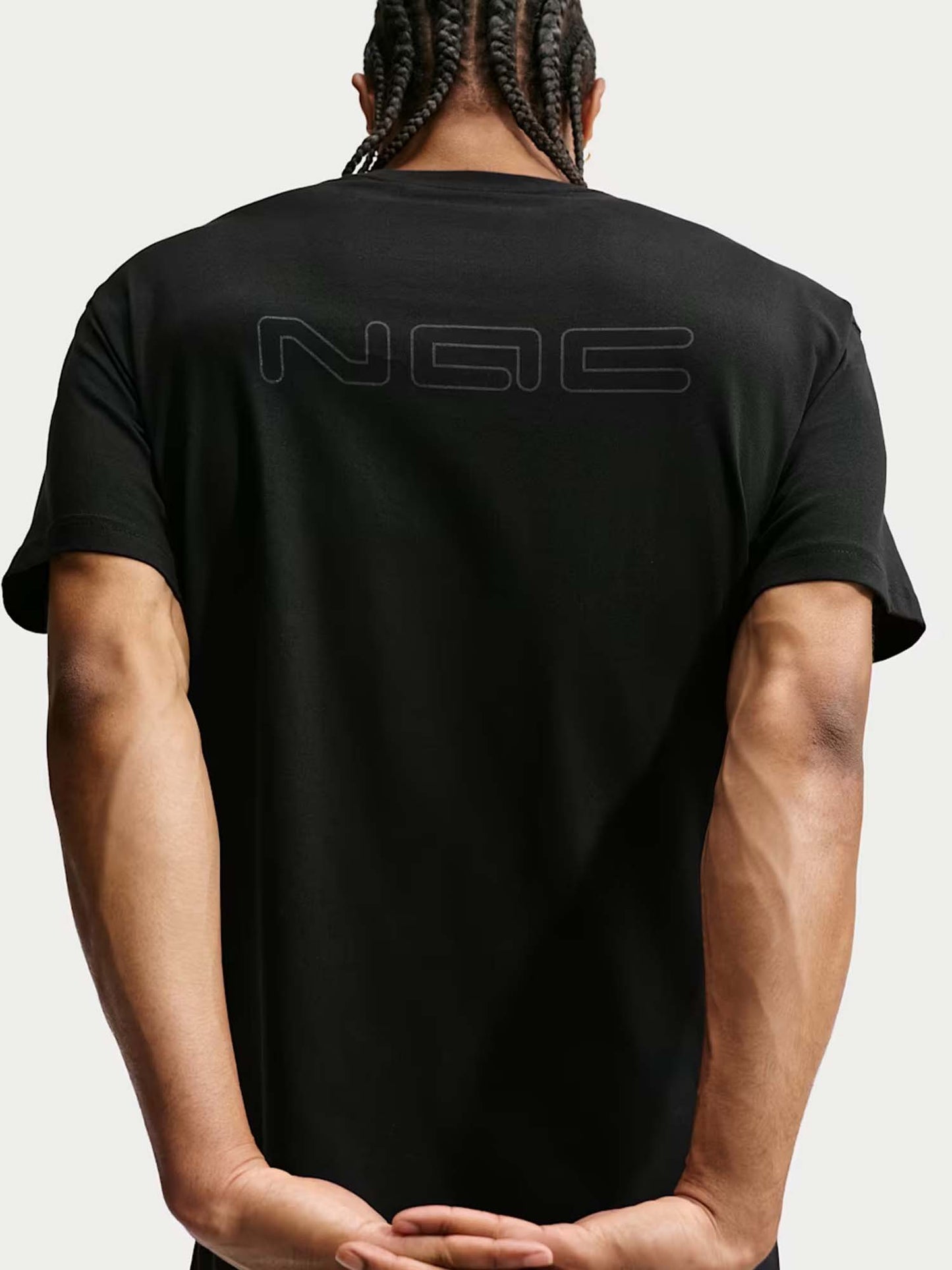 Nike N.A.C., t-shirt da uomo nera