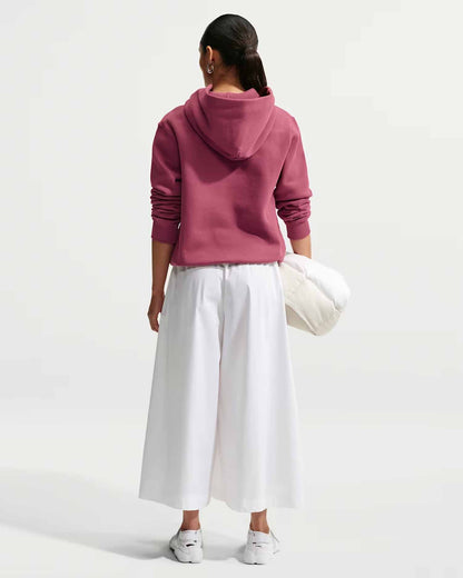 Nike Studio Fleece, felpa da donna fucsia