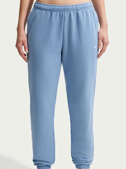 Nike panta studio ft pantalone da donna avio
