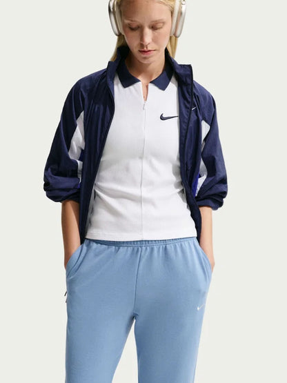 Nike panta studio ft pantalone da donna avio