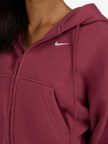Nike Studio Fleece, felpa da donna rosa