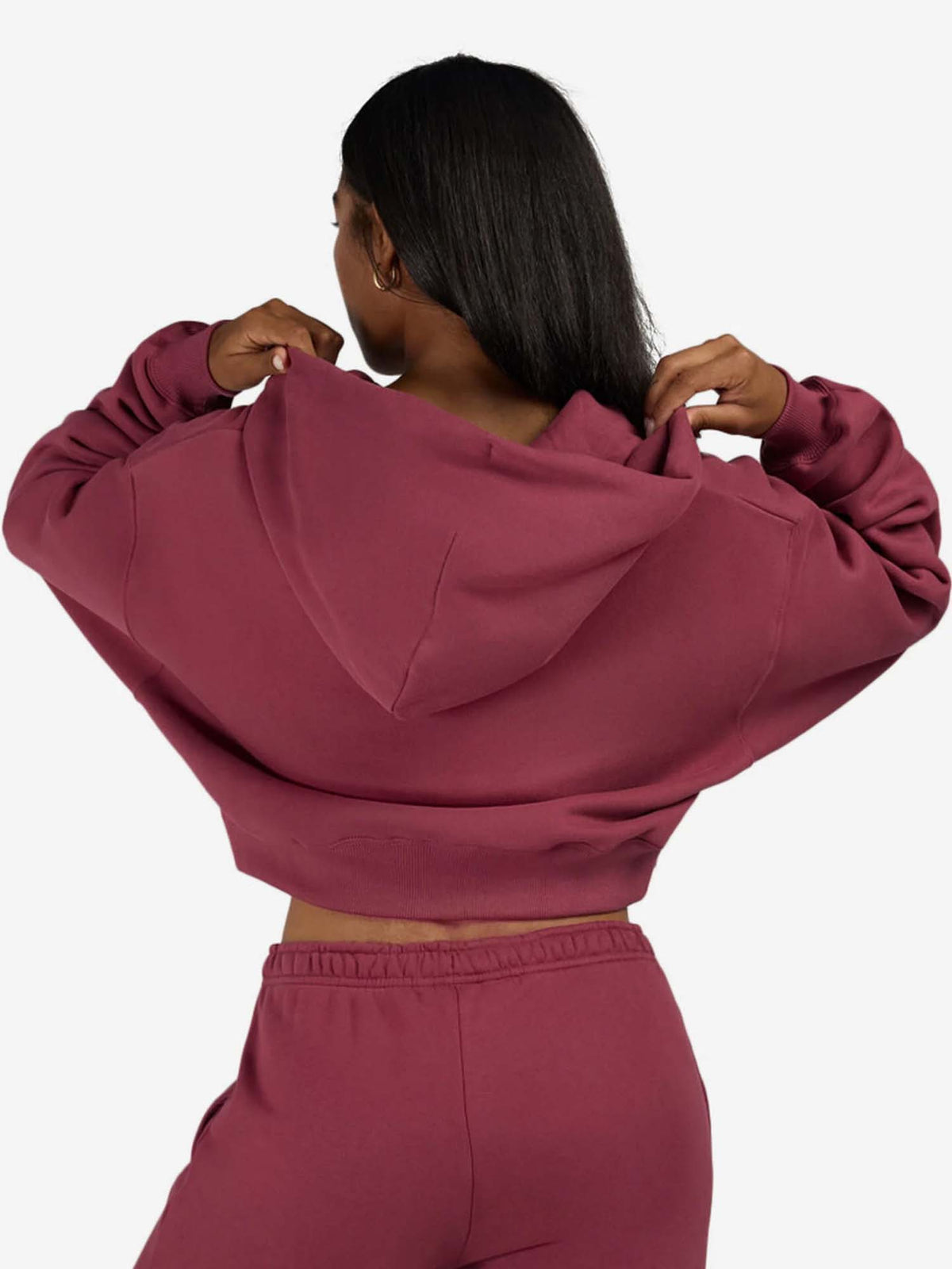 Nike Studio Fleece, felpa da donna rosa