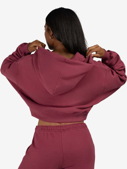 Nike Studio Fleece, felpa da donna rosa