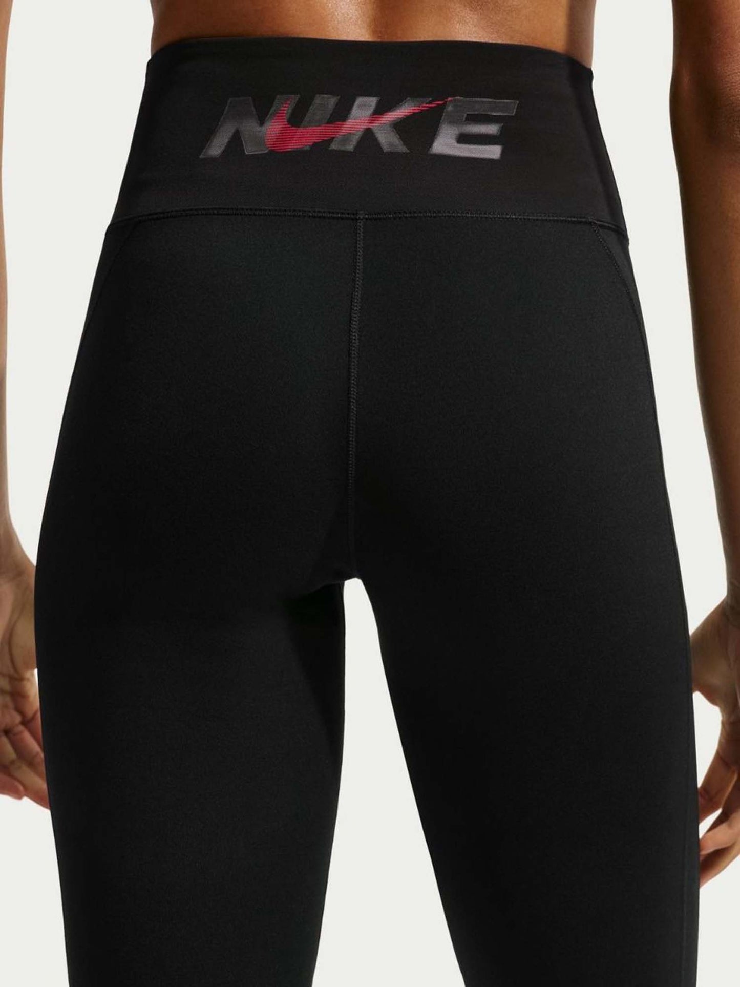 Nike DF One Tight, leggings da donna neri