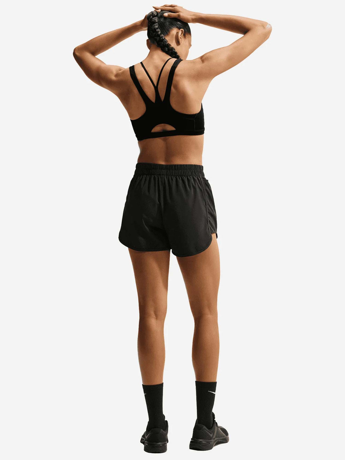Nike One, reggiseno sportivo da donna nero