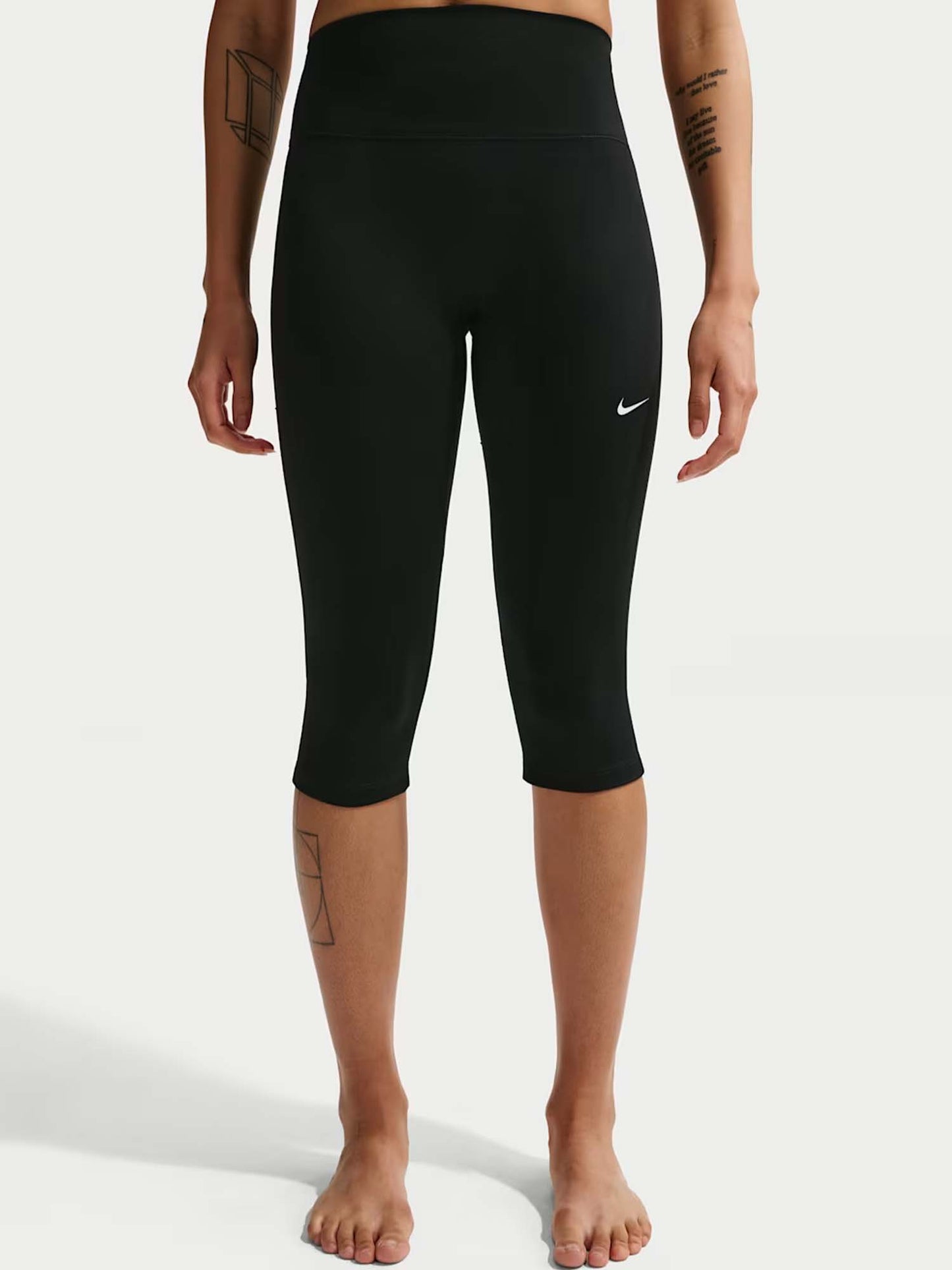 Nike One, leggings da donna neri