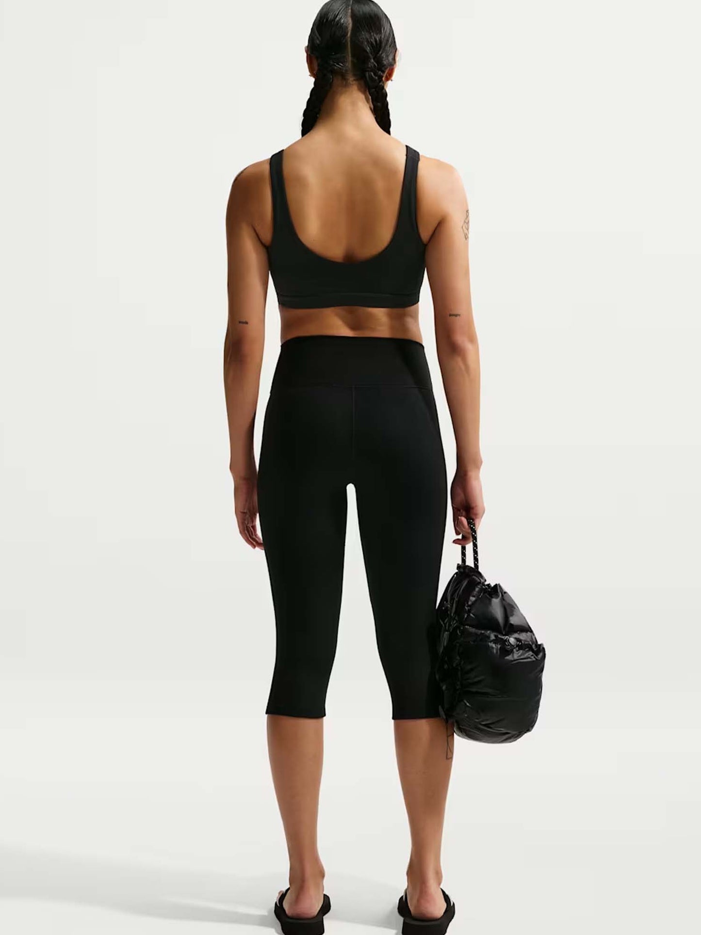 Nike One, leggings da donna neri