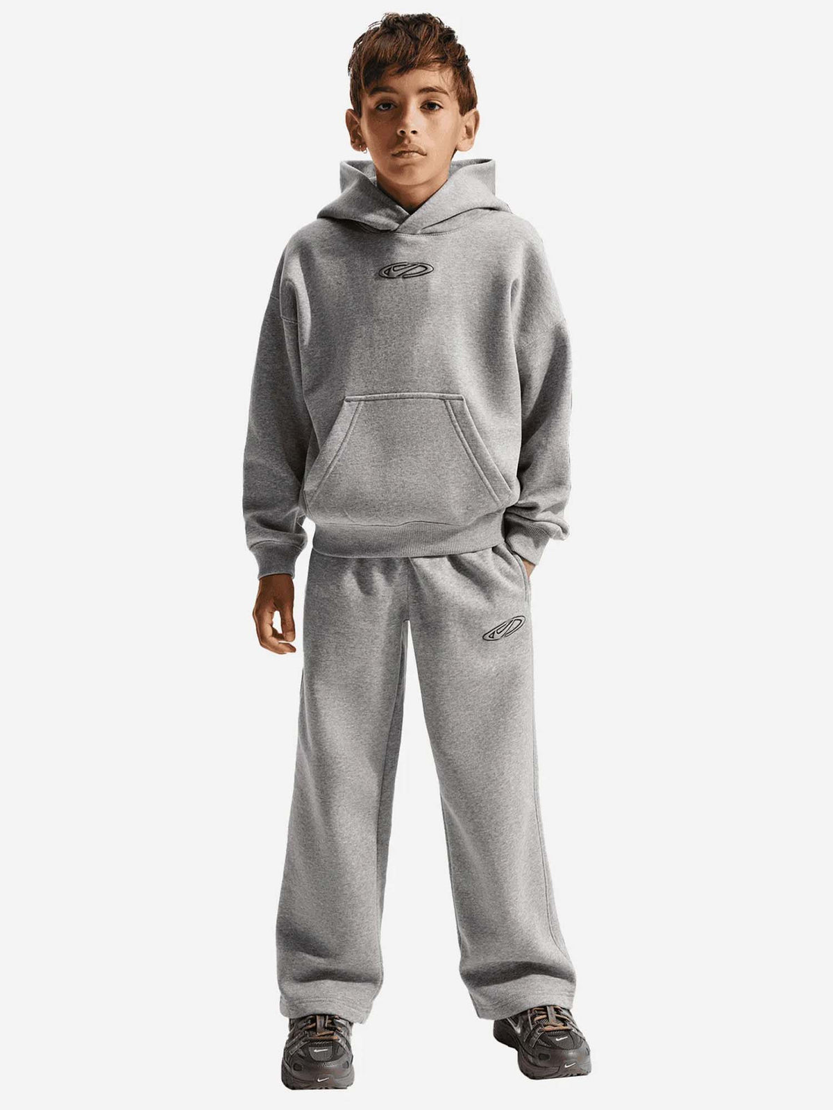 Nike Club Fleece, pantalone Unisex bambino grigio