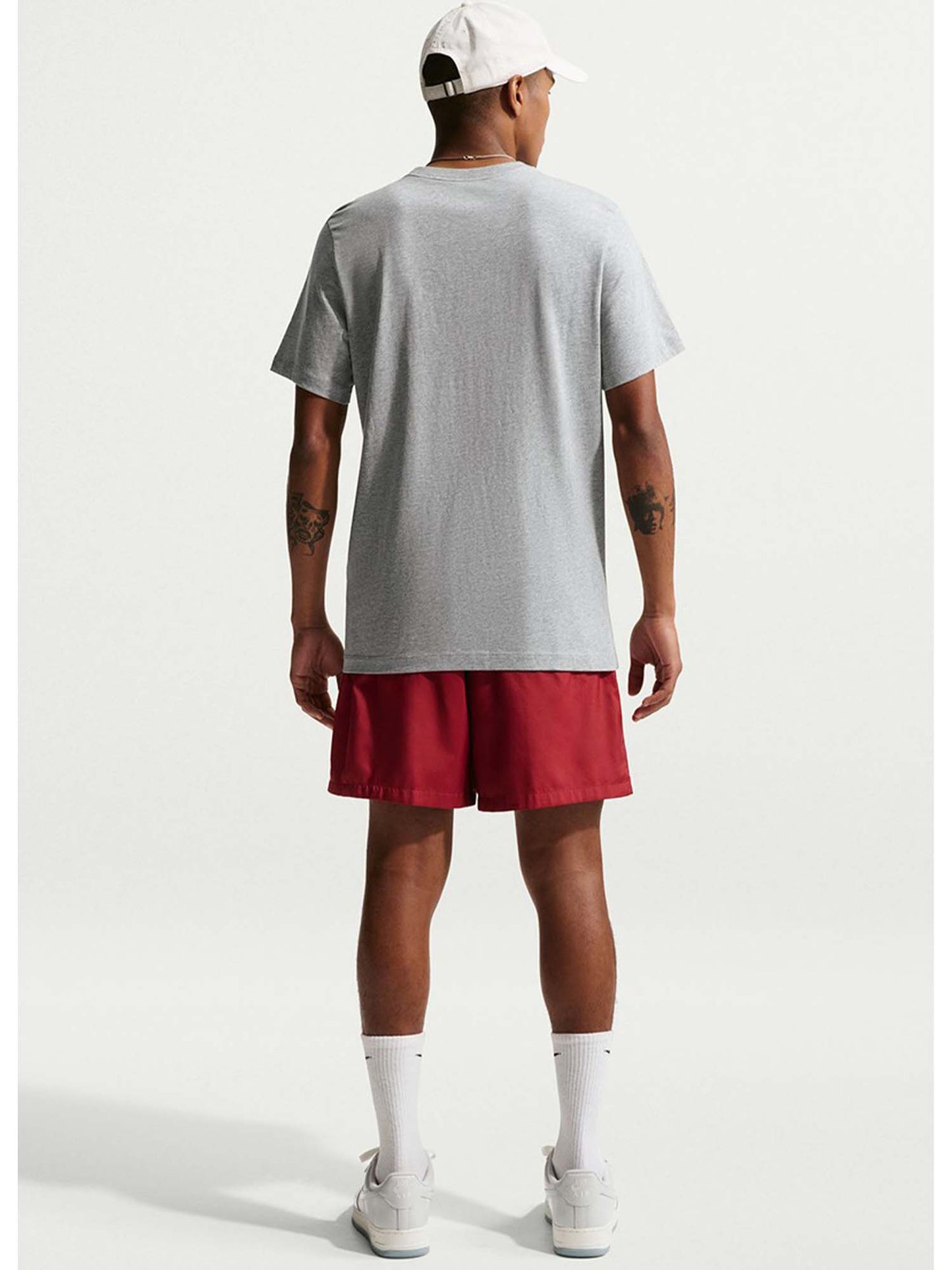 T-shirt Nike Just Do It sportiva da uomo grigia