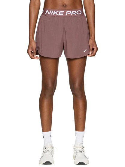 Shorts Nike Pro da donna viola con tecnologia Dri-FIT per allenamento
