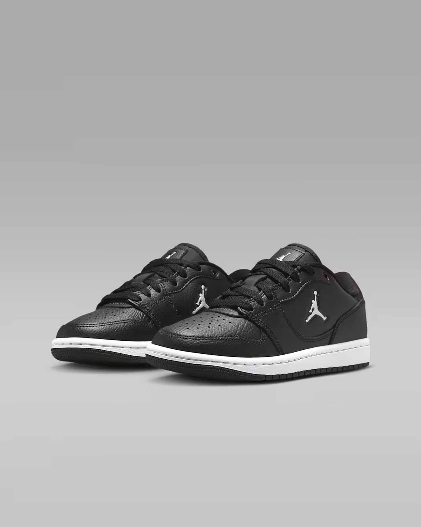 Nike Jordan Court Connect Low, sneakers unisex bambino nere