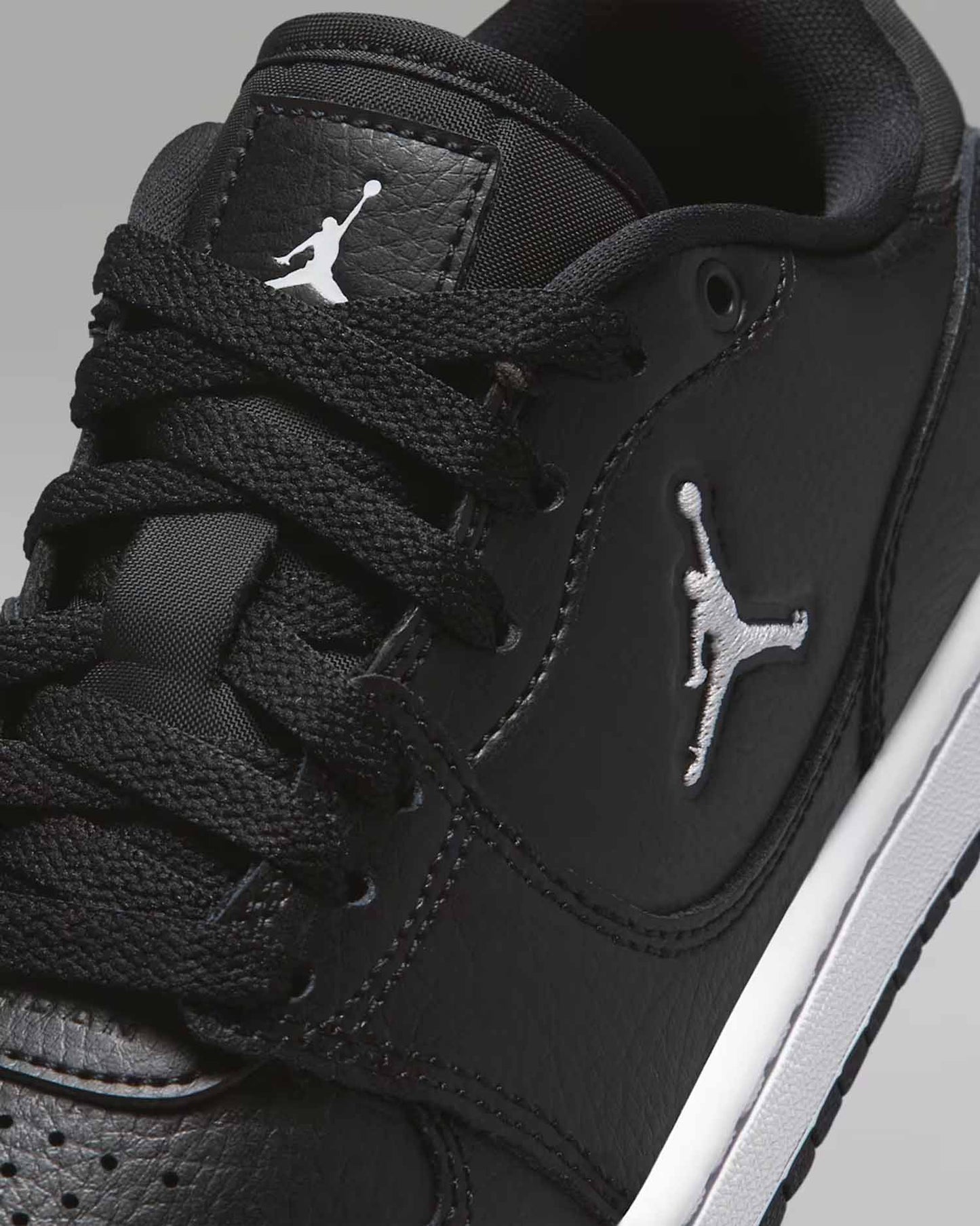 Nike Jordan Court Connect Low, sneakers unisex bambino nere