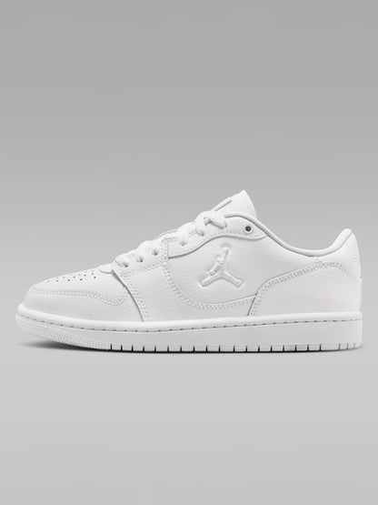 Nike Jordan Court Connect Low, sneakers unisex bambino bianche