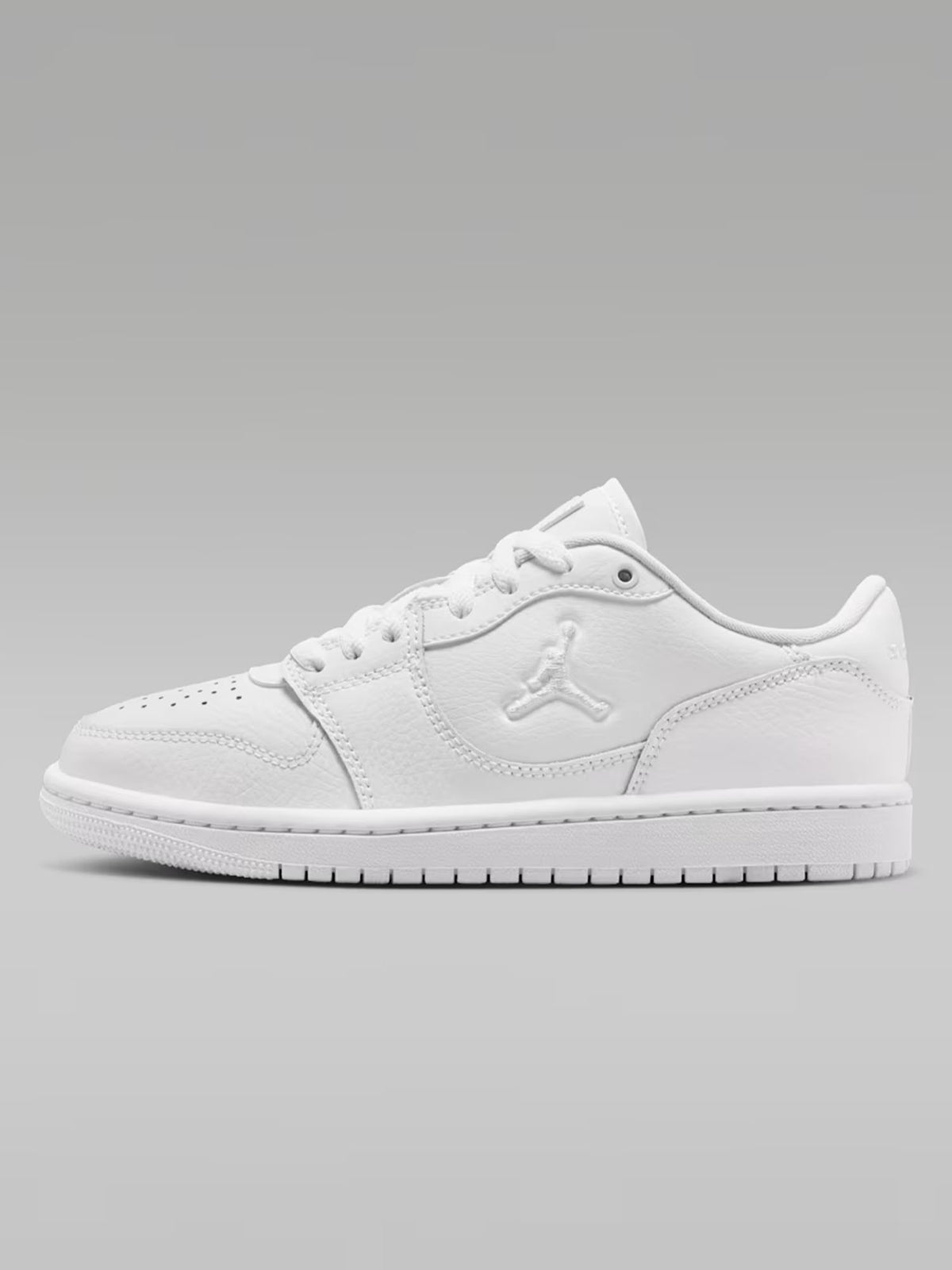 Jordan access court scarpa basket da bambino/a bianco