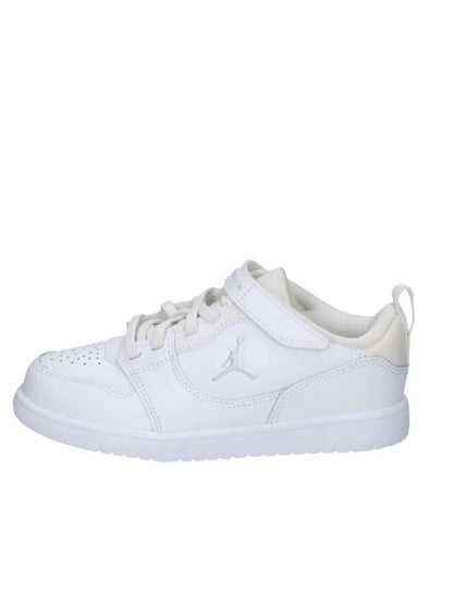 Nike Jordan Court Connect Low, sneakers unisex bambino bianche