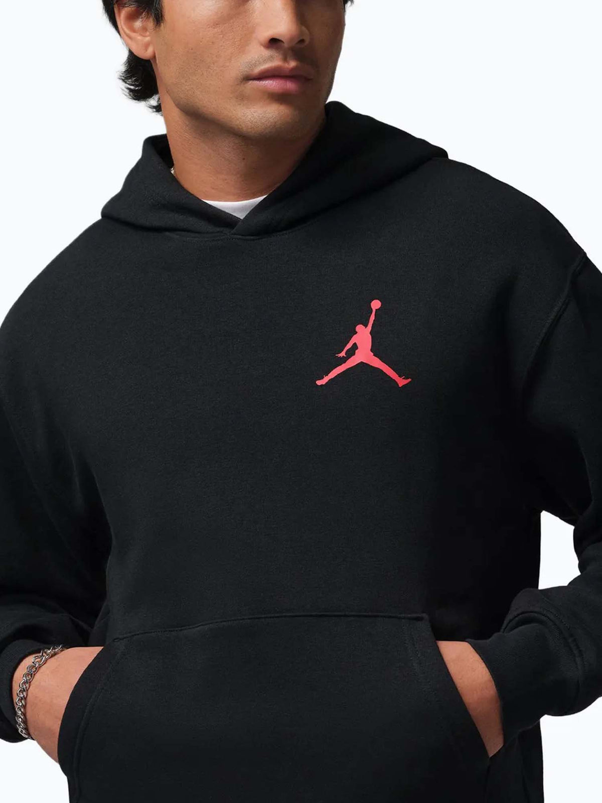 Nike Jordan Jumpman Fl, felpa da uomo nera