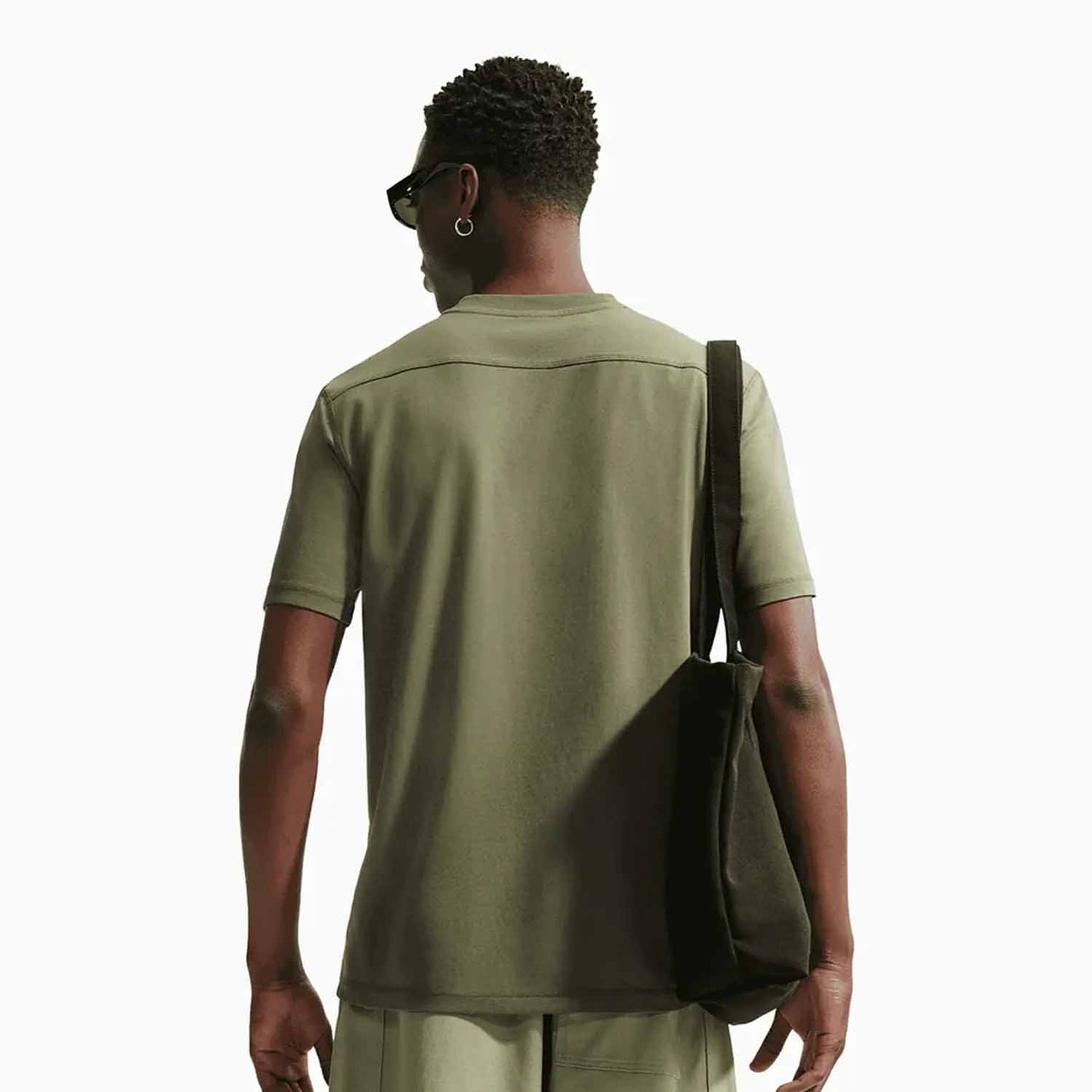 Nike Club Varsity SS Lifestyle, t-shirt maniche corte da uomo verde