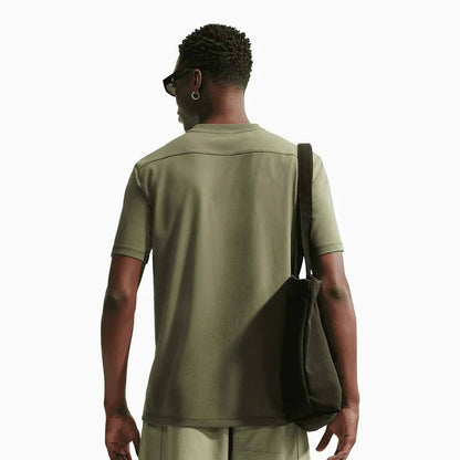 Nike Club Varsity SS Lifestyle, t-shirt maniche corte da uomo verde