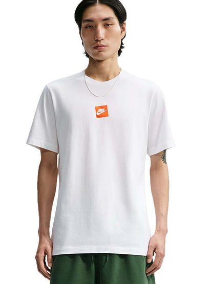 Nike IV5209 100, t-shirt maniche corte da uomo bianca