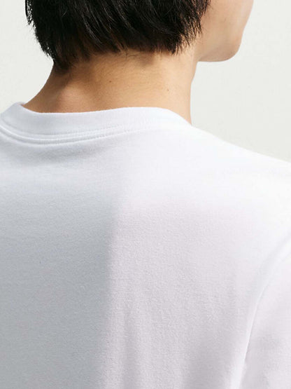 Nike IV5209 100, t-shirt maniche corte da uomo bianca