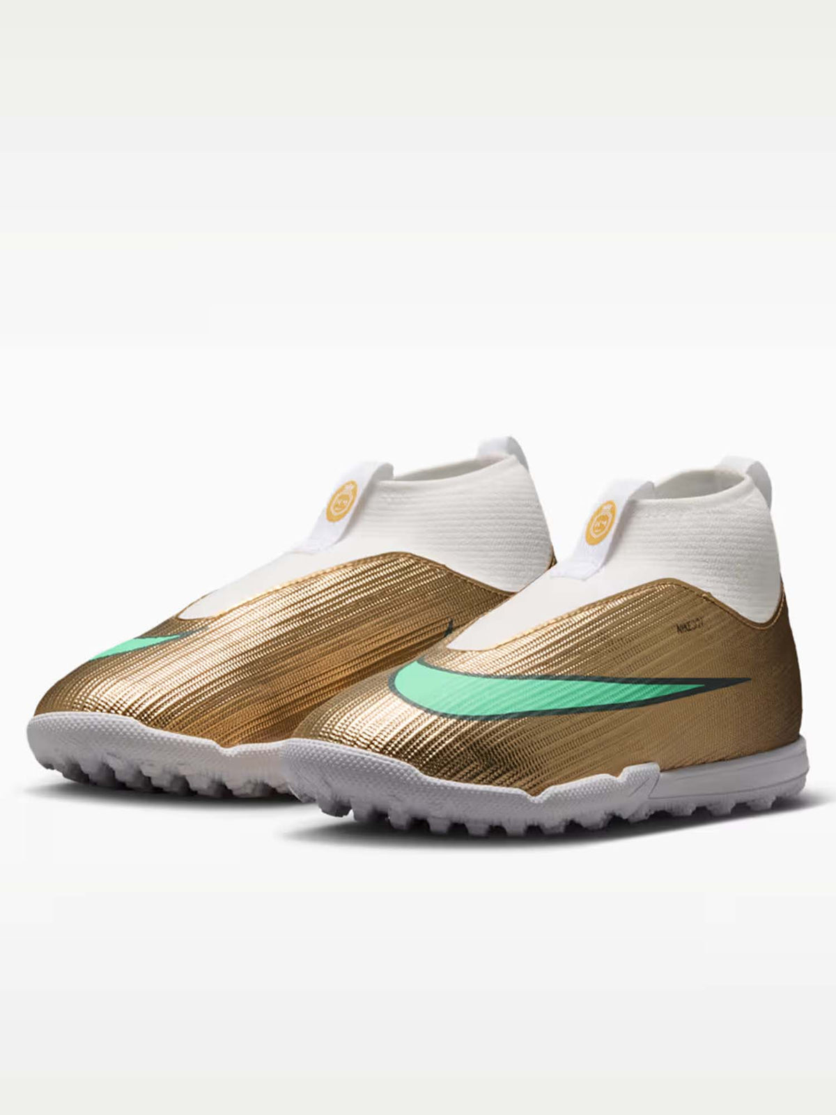 Nike Kylian Mbappe, scarpe unisex bambino oro