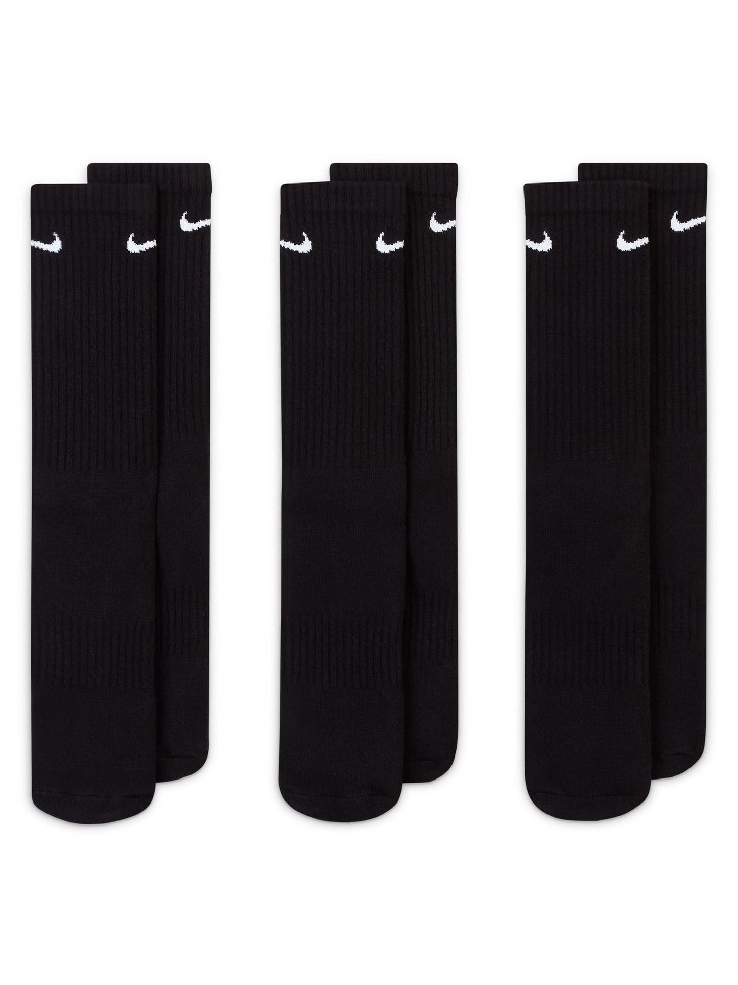 CALZE 3 PAIA CUSHIONED NIKE UNISEX NERO