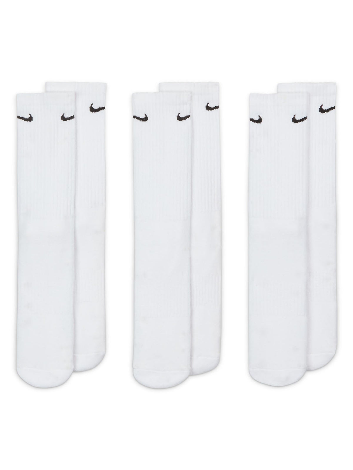 Nike calze 3PZ cushi da unisex bianco