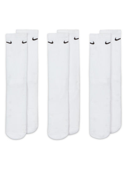 Nike calze 3PZ cushi da unisex bianco