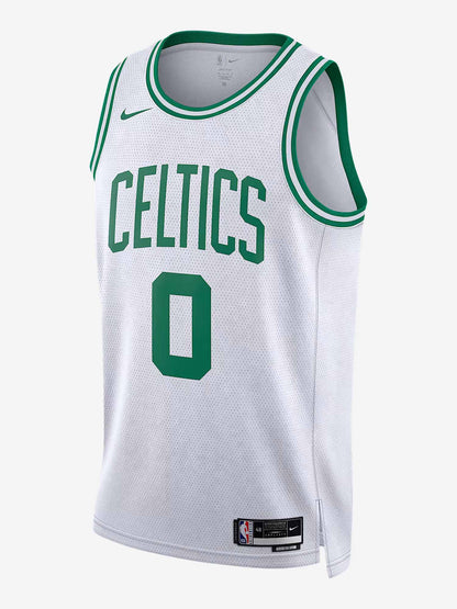 Nike boston celtics canotta basket da uomo bianco