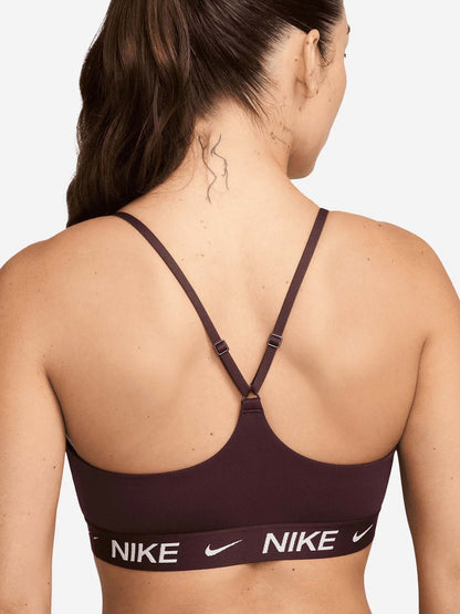 BRALETTE TRAINING INDY LGHT IMBOTTITO NIKE DA DONNA BORDEAUX