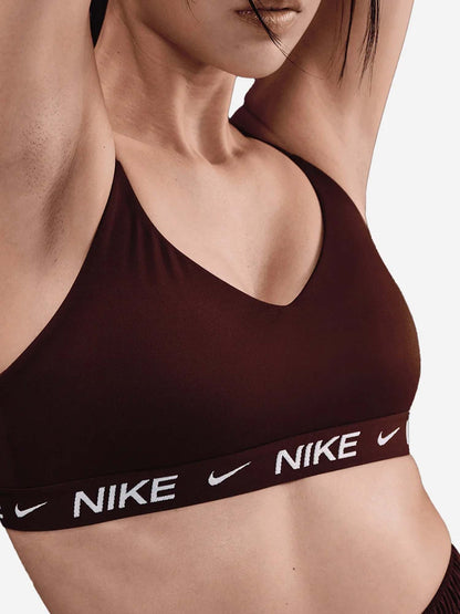 BRALETTE TRAINING INDY LGHT IMBOTTITO NIKE DA DONNA BORDEAUX