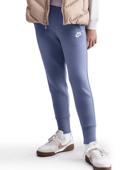 PANTALONI NIKE CLUB DA BAMBINA INDACO