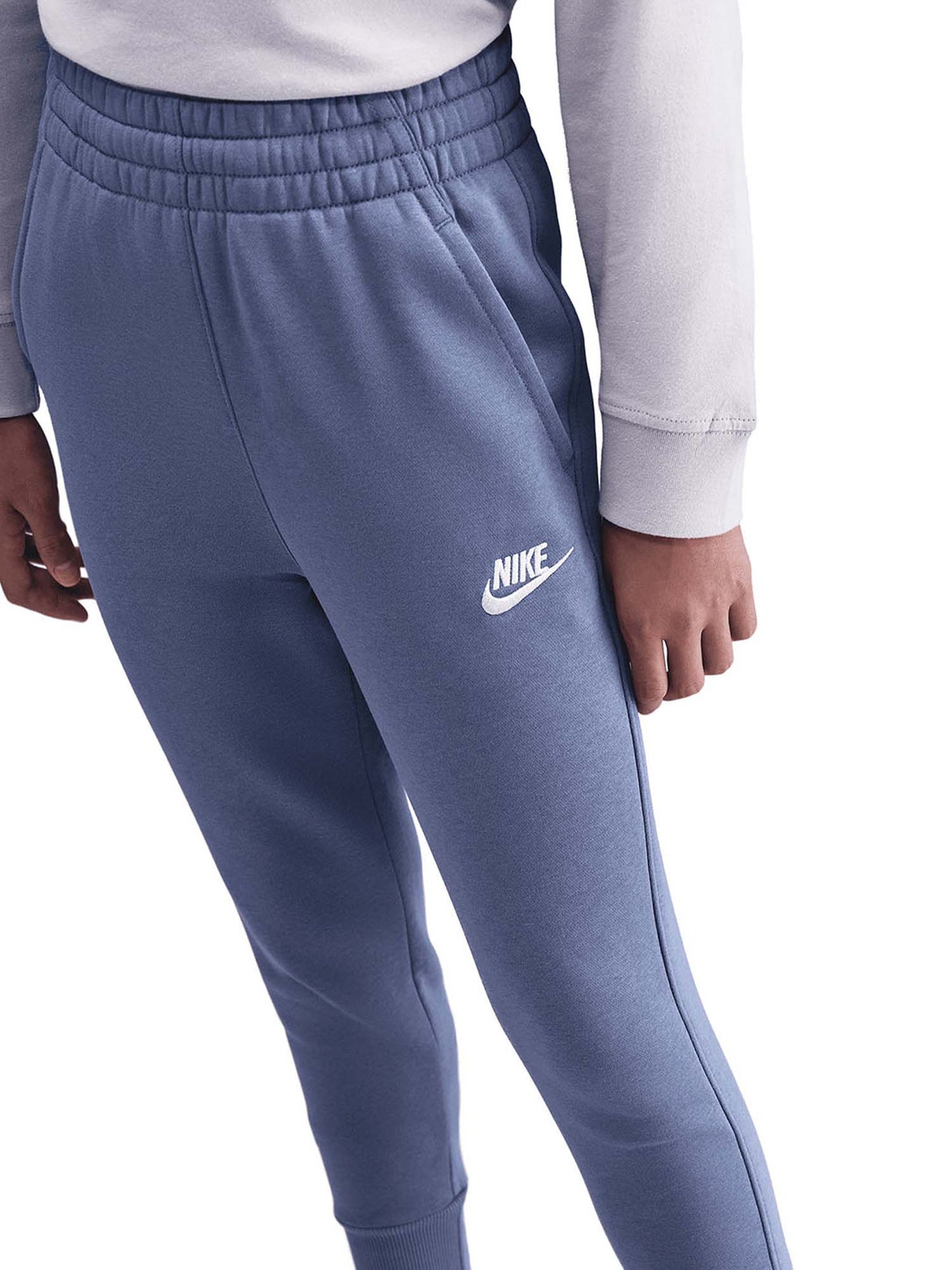 PANTALONI NIKE CLUB DA BAMBINA INDACO