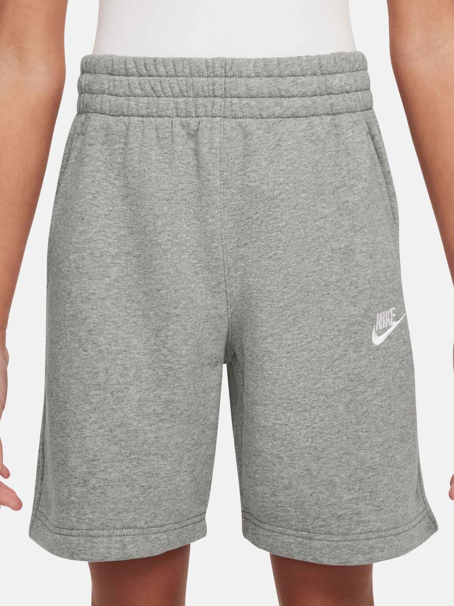 Shorts Nike Sportswear Club Fleece unisex bambino grigi
